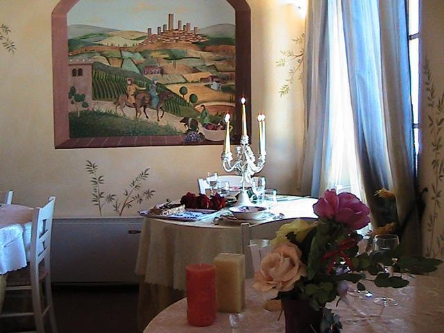 Taverna di Bibbiano Colle Val D'Elsa Bagian luar foto
