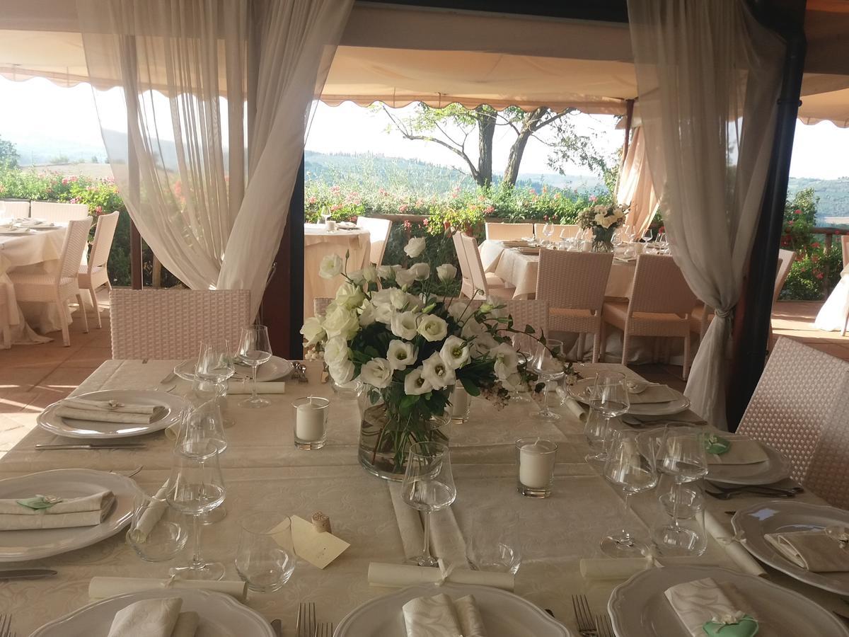Taverna di Bibbiano Colle Val D'Elsa Bagian luar foto
